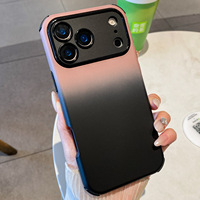 Nouvelle Coque de Téléphone Mobile Dégradée Givrée pour iPhone 18 17 16 15 14 13 12 Pro Max, Étui Antichoc pour Téléphone Portable