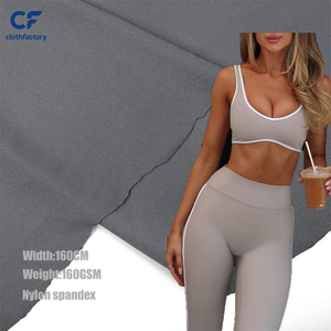 Tissu tricoté chaîne en nylon et élasthanne semi-mat, écologique, respirant, à séchage rapide, extensible, poids moyen, uni - Product Image 2