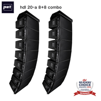 PAT HDL20A Double enceinte active Line Array 10 pouces 1400W 2 voies Système de sonorisation PA pour tournée à vendre