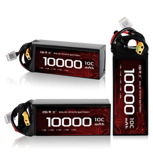 Низкая цена 6S 5C/10C литий-полимерный аккумулятор 10000Mah 12S <span class=keywords><strong>Lipo</strong></span> батарея твердотельный Аккумулятор для дрона - Product Image 2