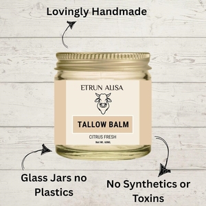 Etrun Alisa nhãn hiệu riêng mỡ động vật tự nhiên Balm cho khô & eczema dễ bị làn da sâu hydrat hóa & nhẹ nhàng Kem dưỡng ẩm - Product Image 5