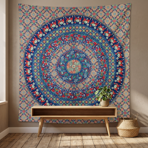 exclusive new indian elephant abstract Mandala <b>Tapestry</b> <b>Wall</b> <b>Hanging</b> - Product Image 3