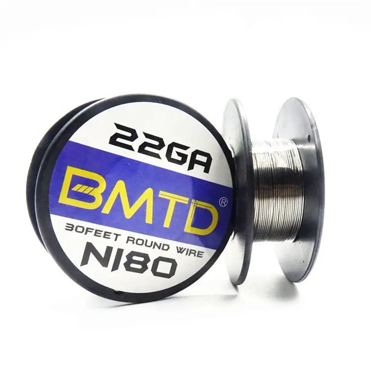 BMTD Ni80 20 prebuilt coil wire 20 22 24 26 28 30 32 Gauge ni80 wire