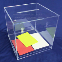 Présentoir de Luxe en Acrylique Transparent Pliable Personnalisé, Détachable, Épaisseur 3mm, Compartiments Polis Sans Coins, Vente en Gros