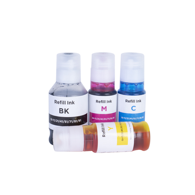 Top Quality  GI90 New Bottle Dye Ink for Canon G6092/G6091/G6090 /G5092/G5090  Printer