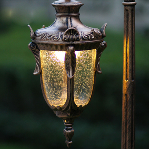 <span class=keywords><strong>Zone</strong></span> piétonne lampadaire pôle Antique crochet post lampes décoratives jardin lumières voie <span class=keywords><strong>colonne</strong></span> borne lampe - Product Image 3