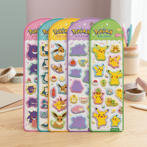 Pokemon 3D Soft <b>Stickers</b> PVC Adhesive Cartoon Decals 5 Types <b>for</b> Journal Phone Case <b>Scrapbooking</b> Decor - Product Image 3