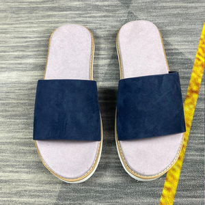 Sandales de plage pour hommes en <span class=keywords><strong>cuir</strong></span> véritable de haute qualité, confortables, à semelle plate souple, faciles à enfiler, respirantes, pour le printemps, l'automne <span class=keywords><strong>et</strong></span> la plage - Product Image 6