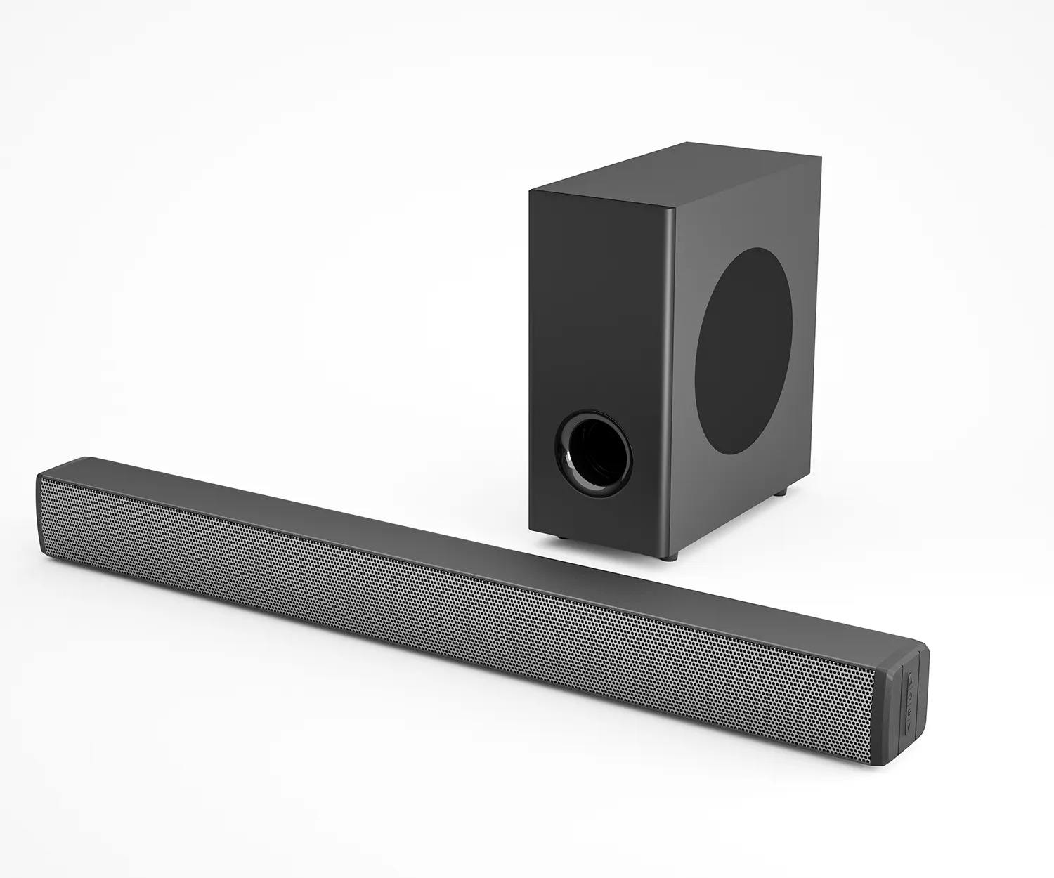 Soundbar subwoofer 40W destacável com subwoofer sem fio TV Bluetooth 3D Stereo Home Theater Speaker System