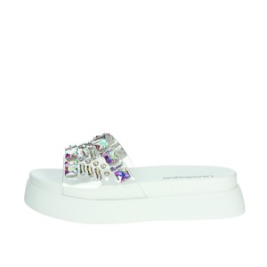 Ciabatte basse 9108 bianche - Product Image 1