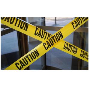 Traffic Road Non Adhesive White/<b>Red</b> Isolation <b>Belt</b> Barricade Danger Caution Tape - Product Image 5