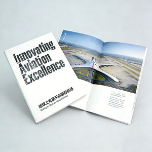 OEM ODM Label Pribadi Pengiriman Cepat MOQ Rendah Percetakan Majalah Brosur Buku Katalog Brosur Perusahaan Brosur Promosi - Product Image 1