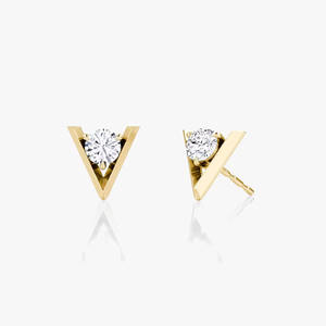 Boucles d'oreilles en diamant de qualité supérieure pour femmes, argent sterling 925, bijoux élégants et scintillants de luxe pour un usage quotidien et des occasions spéciales - Product Image 3