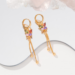 Exaggerated <strong>Earrings</strong> <strong>Lightening</strong> Bolt <strong>Earring</strong> Beaded Christmas <strong>Earrings</strong> for Women - Product Image 1