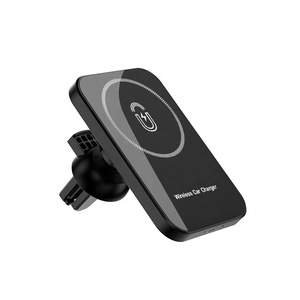 Supporto per Telefono da Auto Ricaricabile con Ricarica Wireless Magnetica 15W, Prezzo di Fabbrica <span class=keywords><strong>Black</strong></span> <span class=keywords><strong>Friday</strong></span> 2026, Logo Personalizzabile - Product Image 2