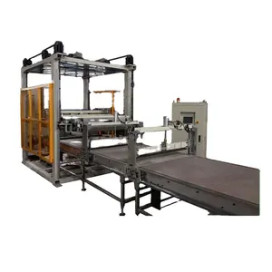 Automatic Palletizing Machine Tin Can Palletizer And Wrapping Machine