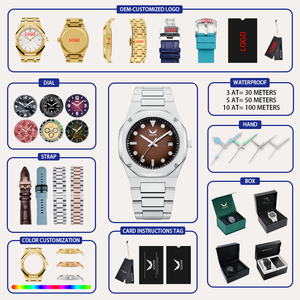 Cổ Điển Giải Trí Silicone Ban Nhạc Màu Đỏ Quay Số 3Bar Không Thấm Nước Sáng Ngày Nam Thạch Anh Đồng Hồ Đeo Tay Người Đàn Ông Hiện Đại Sang Trọng Tùy Chỉnh Đồng Hồ Người Đàn Ông - Product Image 3