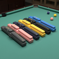 Étui rigide pour queue de billard et de snooker en tissu Oxford imperméable avec logo personnalisé, 2Bx3S, pour la protection d'une queue en deux parties