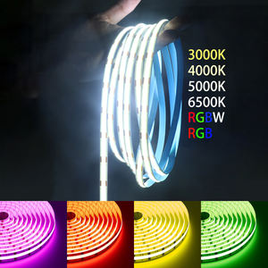 Lampu Strip LED Fleksibel Super Cob Dc12v 24v 384leds/<span class=keywords><strong>m</strong></span> 480led/<span class=keywords><strong>m</strong></span> 528leds/<span class=keywords><strong>m</strong></span> Cob Kecerahan Tinggi - Product Image 5