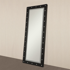 Contemporary Style Full-Body <strong>Rectangular</strong> <strong>Mirror</strong> with Illuminated Glass, Perfect for Wall or Floor Installation in Bedrooms - Product Image 2