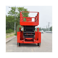 Vente Flash : Plateforme Élévatrice à Ciseaux Autopropulsée EVERSTAR 10m, Entraînement Hydraulique, Alimentation CA, Capacité de Charge 230-450kg, Plateforme 2270x1120mm