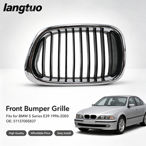 <span class=keywords><strong>Grille</strong></span> de ventilation du pare-chocs avant en plastique ABS OE 51137005837 pour <span class=keywords><strong>BMW</strong></span> Série 5 E39 2000-2003 520i 525i 530i - Product Image 1