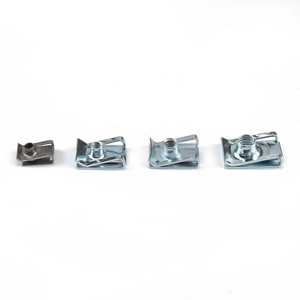 Type B Spring Nuts Self Tapping <b>Clips</b> Metal <b>Silver</b> 50 Pieces For General Use Fasteners - Product Image 2