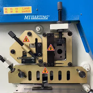 Press Punching Machine Q35Y High Quality Aluminum Pneumatic Power Press Machine Iron Worker Sheet Metal Eyelet Hole Punching Machine
