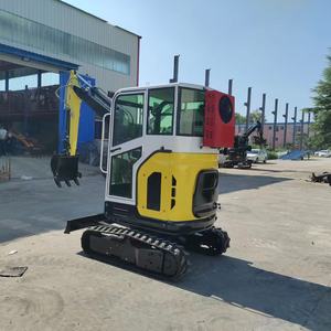 Camion chinois neuf de 2,5 tonnes avec cabine fermée et climatisation, excavatrice compacte avec moteur Kubota. - Product Image 4