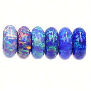 ลูกปัดโอปอลสังเคราะห์96สีลูกปัดโอปอลทรงกลมพิเศษจากจีน - Product Image 3