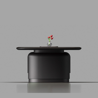 Table de conférence exécutive de bureau moderne haut de gamme personnalisée pour 10 personnes, en bois, usage commercial, certifiée ISO9001, Mingle