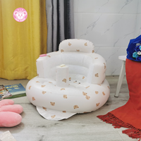 Canapé gonflable en PVC confortable pour enfants pour les repas et la cuisine Parfait comme chaise de vélo ou siège de voiture Baby Shower