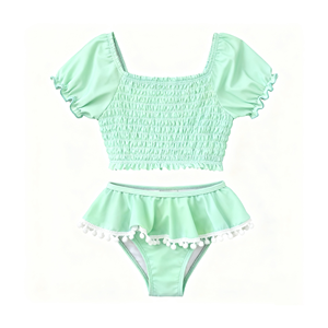 <span class=keywords><strong>Costume</strong></span> de bain sexy pour jeunes filles adolescentes, 2 pièces, pour enfants et filles - Product Image 2