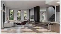 Villa en acier léger de luxe, design moderne, construction rapide