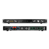 Amplificateur de puissance numérique professionnel de classe D BG-1080 1U 2 canaux 2x450W haute efficacité, montage en rack pour scène, DJ, KTV, système PA