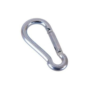 Galvanized Steel Snap Hook 6mm Safety Latch Hook Heavy Duty Lifting Rigging and <b>Material</b> <b>Handling</b> Hook For Sale - Product Image 1
