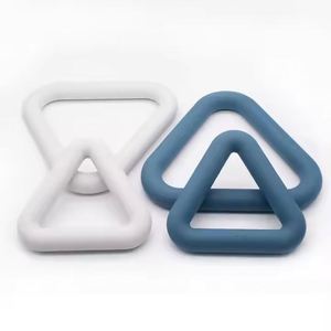 Anneau de fitness triangulaire en caoutchouc bleu BOGA pour exercices corporels, design léger et durable, usage commercial unisexe - Product Image 5