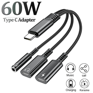 <span class=keywords><strong>3</strong></span> Trong 1 <span class=keywords><strong>USB</strong></span> <span class=keywords><strong>C</strong></span> Để <span class=keywords><strong>3</strong></span>.5Mm Headphone Charger <span class=keywords><strong>Adapter</strong></span> <span class=keywords><strong>USB</strong></span> <span class=keywords><strong>C</strong></span> Để AUX <span class=keywords><strong>Adapter</strong></span> Âm Thanh Cho iPhone 16 15 Samsung Galaxy S24 S23 - Product Image 2