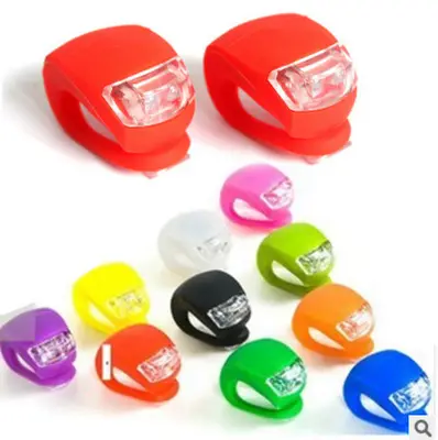 Wholesale Bicycle Lights Front Rear Waterproof Silicone Cycling Lights For Mountain Roads Night