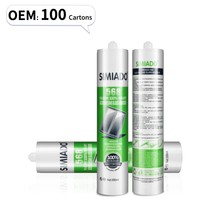 Scellant silicone acétique transparent 568, écologique, résistant à la moisissure, imperméable, haute adhérence, colle pour verre, pour portes en alliage d'aluminium
