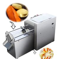Friet snijmachines, aardappel- en aubergine-stripsnijmachines, elektrische wortelgroente-stripsnijmachines