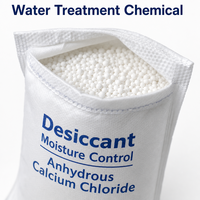 Chlorure de calcium anhydre de haute pureté, poudre blanche, matière première chimique