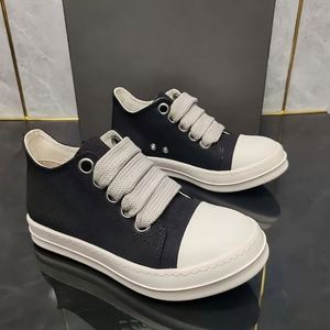 Zapatillas Rick de Alta Calidad con Suela Gruesa, Retro, de Corte Bajo, de Gamuza, Estilo Owens, Casuales, Antideslizantes y Resistentes al Desgaste, para Skate - Product Image 5