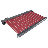 Cassette complète automatique rétractable motorisée de haute qualité, bras d'auvent pliant de jardin, Patio, toit, auvent