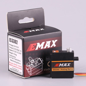 Servo analógico Emax Es3302 con engranaje metálico delgado de 9 mm para avión RC - Product Image 2