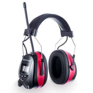 Casque d'écoute radio AM/FM Cache-oreilles à affichage numérique Réduction du bruit Protecteurs auditifs Formation tactique Cache-oreilles BT - Product Image 5