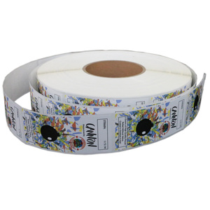 Custom Printed Waterproof <strong>Plastic</strong> Roll Adhesive Bottle Product Label <strong>Printing</strong> - Product Image 2