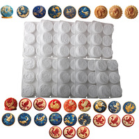 Dragon Phoenix Traditionelle chinesische Muster Silikon Mooncake Form Lebensmittel qualität Silikon form für Mid Autumn Festival Backen