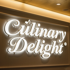 Diseñador de marca Logo Letter Bag Display Board <span class=keywords><strong>Shop</strong></span> Display Led Signs Iluminado Outdoor Sign Board Led Channel Letter Sign - Product Image 2