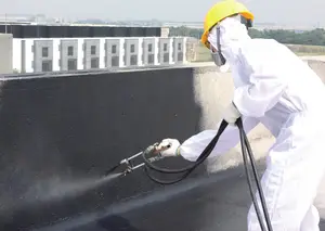 Revestimiento Impermeabilizante Bituminoso de Dos Componentes de Asfalto de Caucho de Fraguado Rápido en Aerosol, <span class=keywords><strong>Pintura</strong></span> de Betún de Fraguado Rápido - Product Image 4